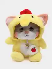 Желтый мягкая игрушка Кот в кигуруми