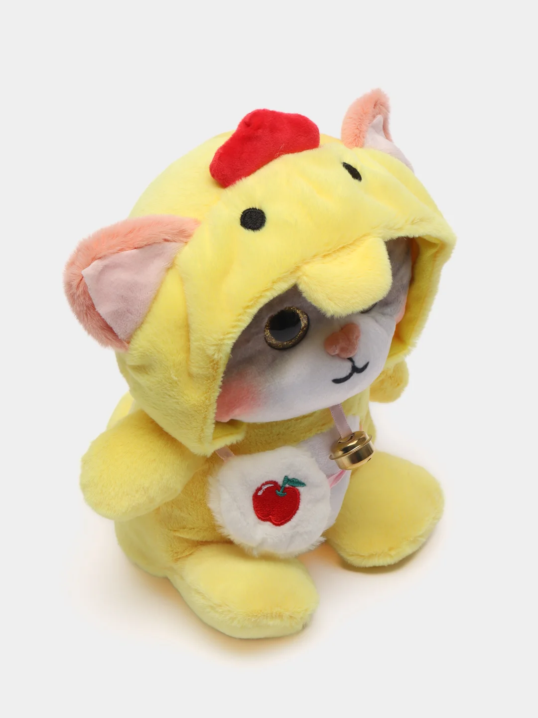Желтый мягкая игрушка Кот в кигуруми
