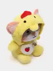 Желтый мягкая игрушка Кот в кигуруми