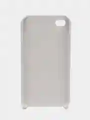Белый пластиковый чехол для iPhone 4/4s