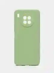Зеленый чехол Honor 50 Lite, Huawei Nova 8i, (Хонор 50 лайт, Нова 8ай), силиконовый прозрачный