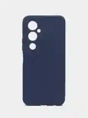 Темно-синий силиконовый чехол для Tecno POVA 4 PRO (Техно Пова 4 ПРО), прозрачный