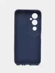 Темно-синий силиконовый чехол для Tecno POVA 4 PRO (Техно Пова 4 ПРО), прозрачный