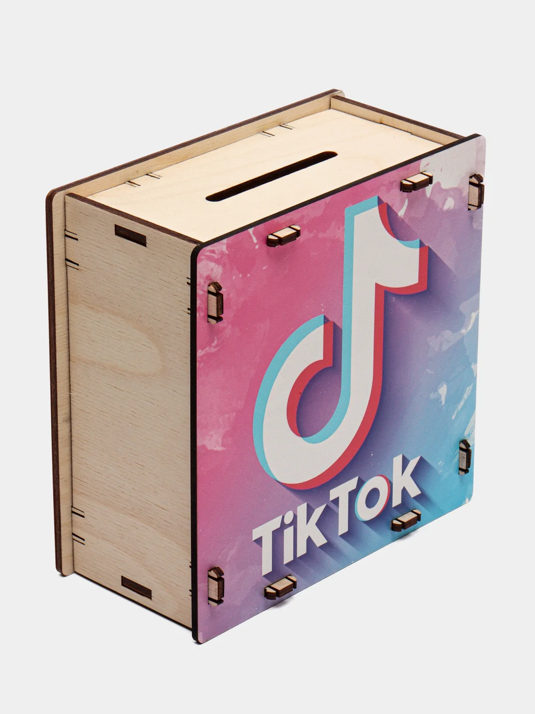 Рыжий деревянная копилка из тик тока / копилка 50500