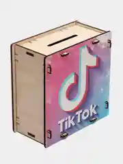 Рыжий деревянная копилка из тик тока / копилка 50500
