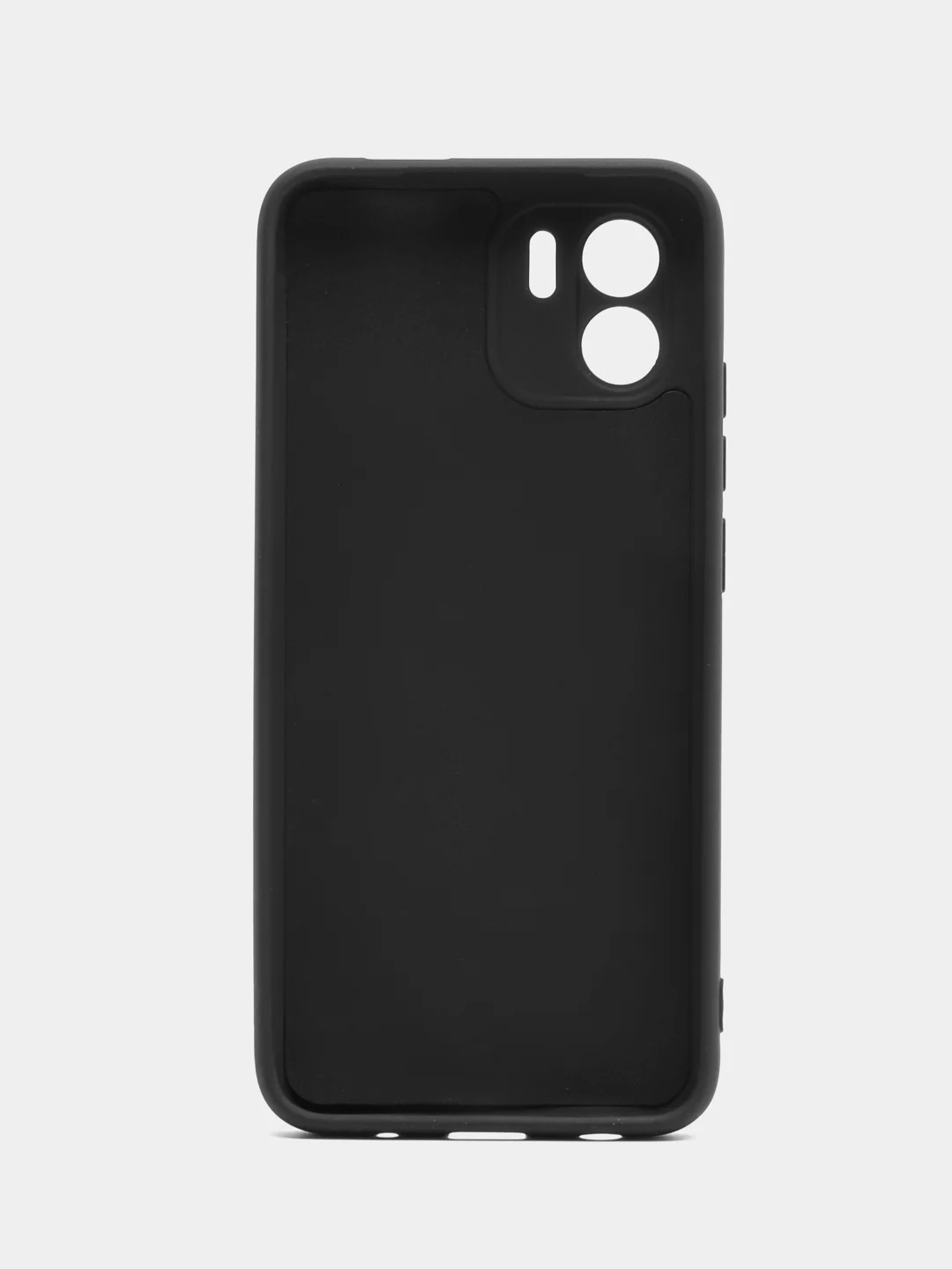 Угольный чехол Silicone Cover для Xiaomi Redmi A1 (Сяоми Редми А1), силиконовый