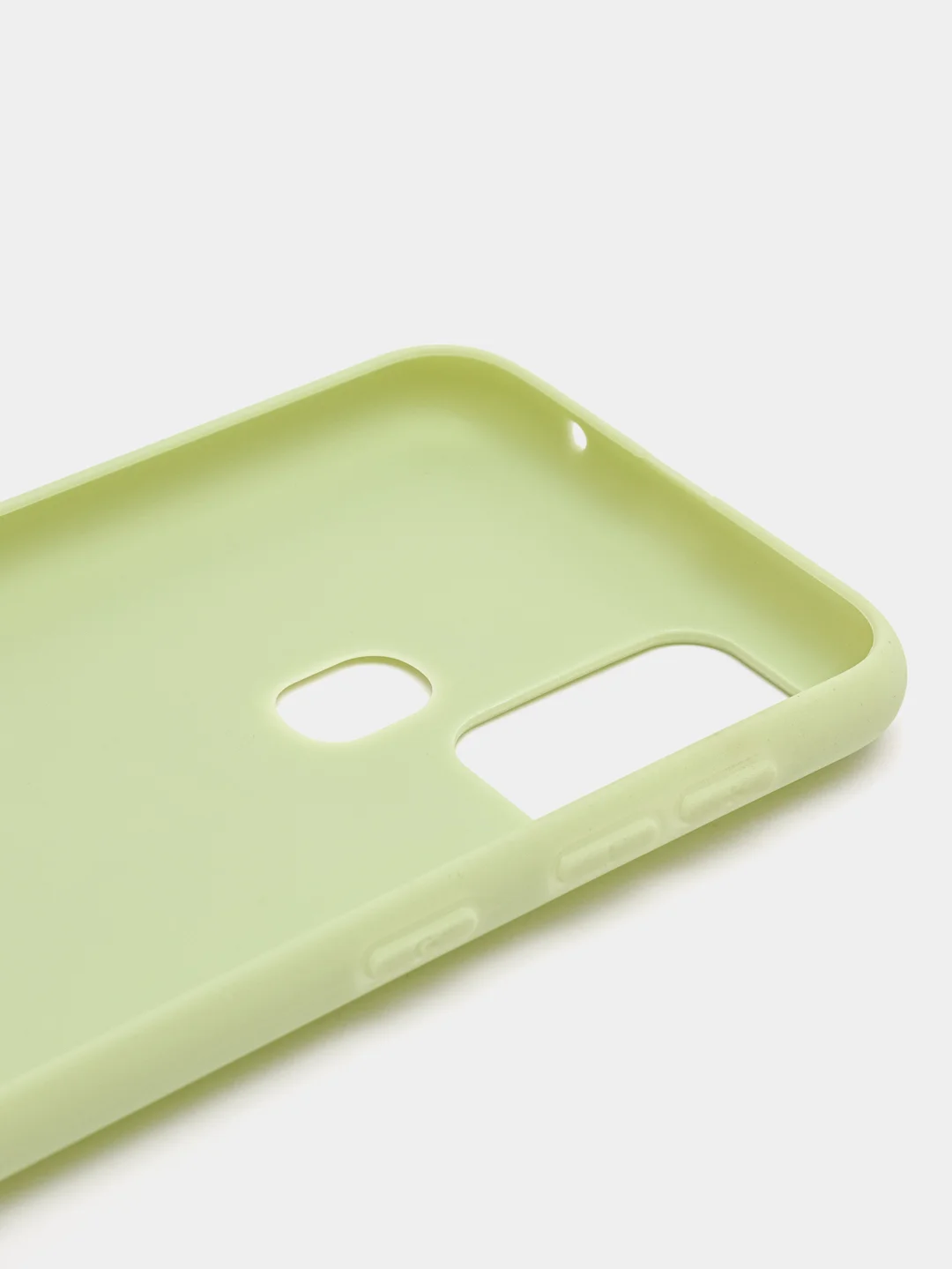 Мятный чехол силиконовый для Samsung Galaxy M31 (Самсунг Галакси М31), цветной, матовый