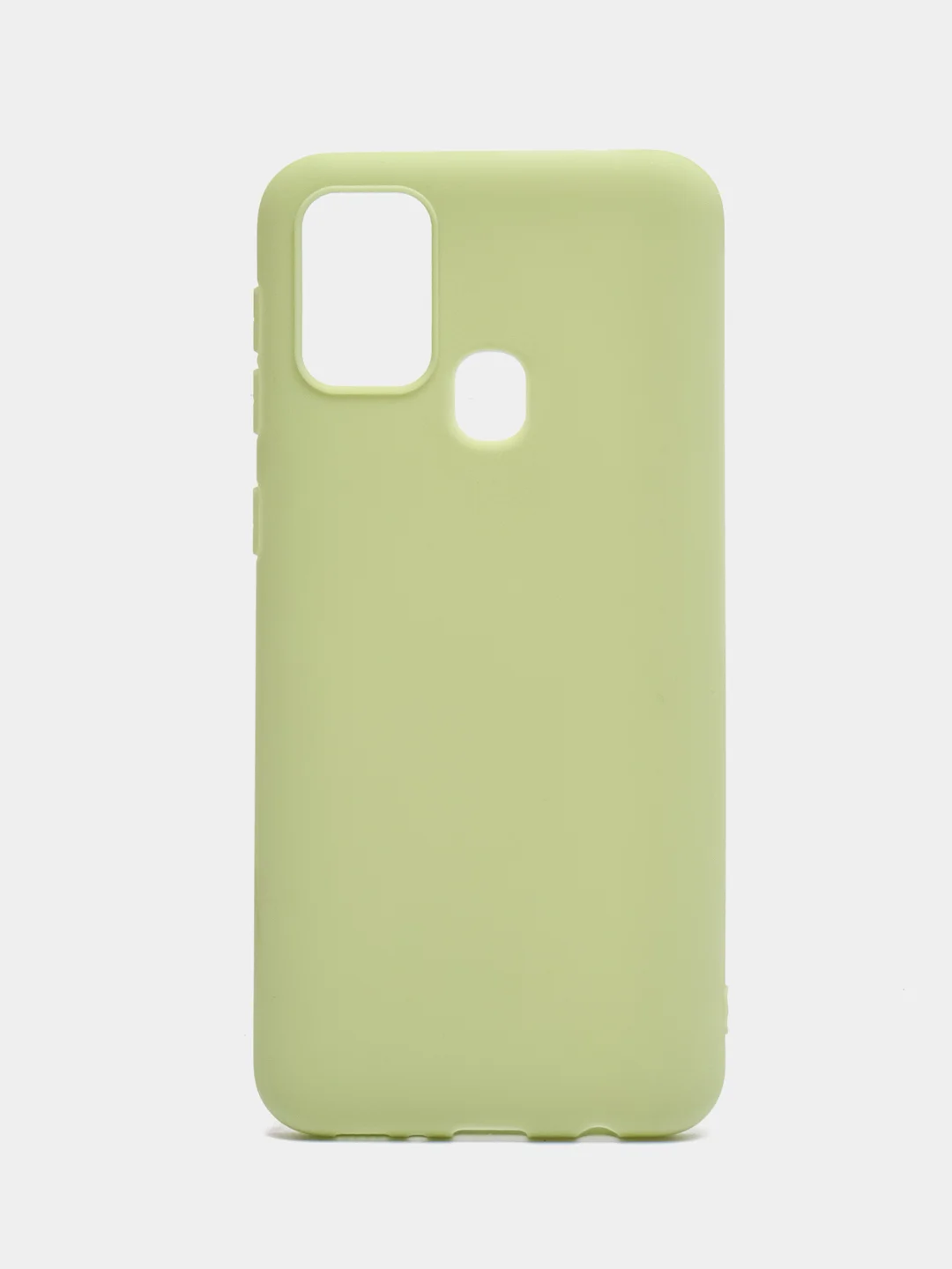 Мятный чехол силиконовый для Samsung Galaxy M31 (Самсунг Галакси М31), цветной, матовый