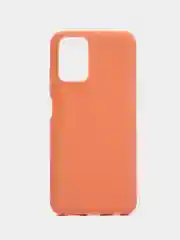 Пастельно-коралловый чехол Xiaomi Redmi Note 10 / Redmi Note 10S / Poco M5s силиконовый цветной матовый