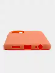 Пастельно-коралловый чехол Xiaomi Redmi Note 10 / Redmi Note 10S / Poco M5s силиконовый цветной матовый
