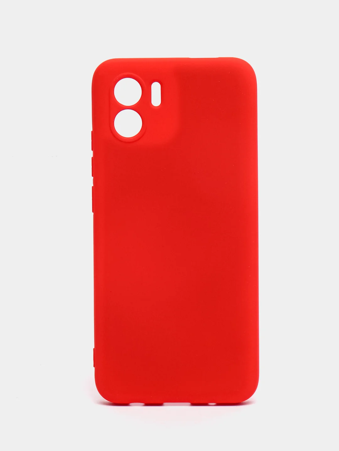 Алый чехол Silicone Cover для Xiaomi Redmi A1 (Сяоми Редми А1), силиконовый