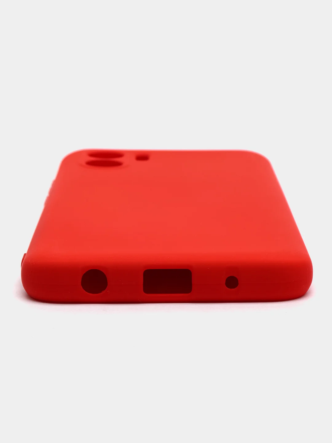 Алый чехол Silicone Cover для Xiaomi Redmi A1 (Сяоми Редми А1), силиконовый
