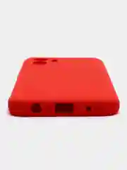 Алый чехол Silicone Cover для Xiaomi Redmi A1 (Сяоми Редми А1), силиконовый