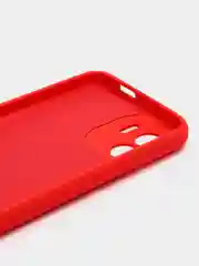 Алый чехол Silicone Cover для Xiaomi Redmi A1 (Сяоми Редми А1), силиконовый