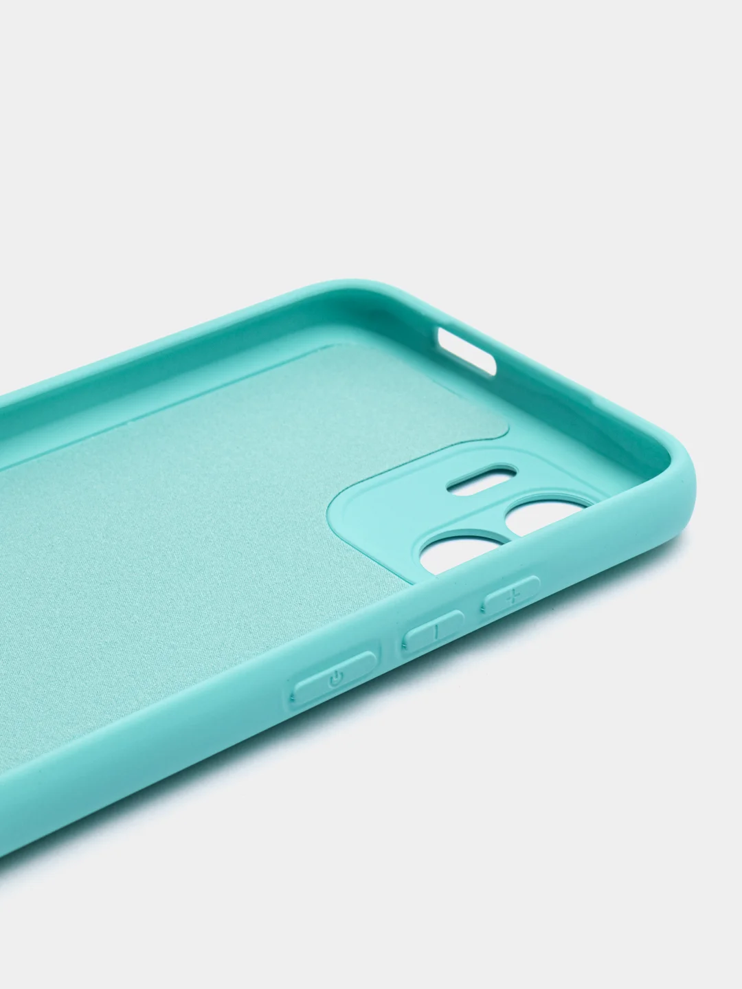 Тёмно-бирюзовый чехол Silicone Cover для Xiaomi Redmi A1 (Сяоми Редми А1), силиконовый