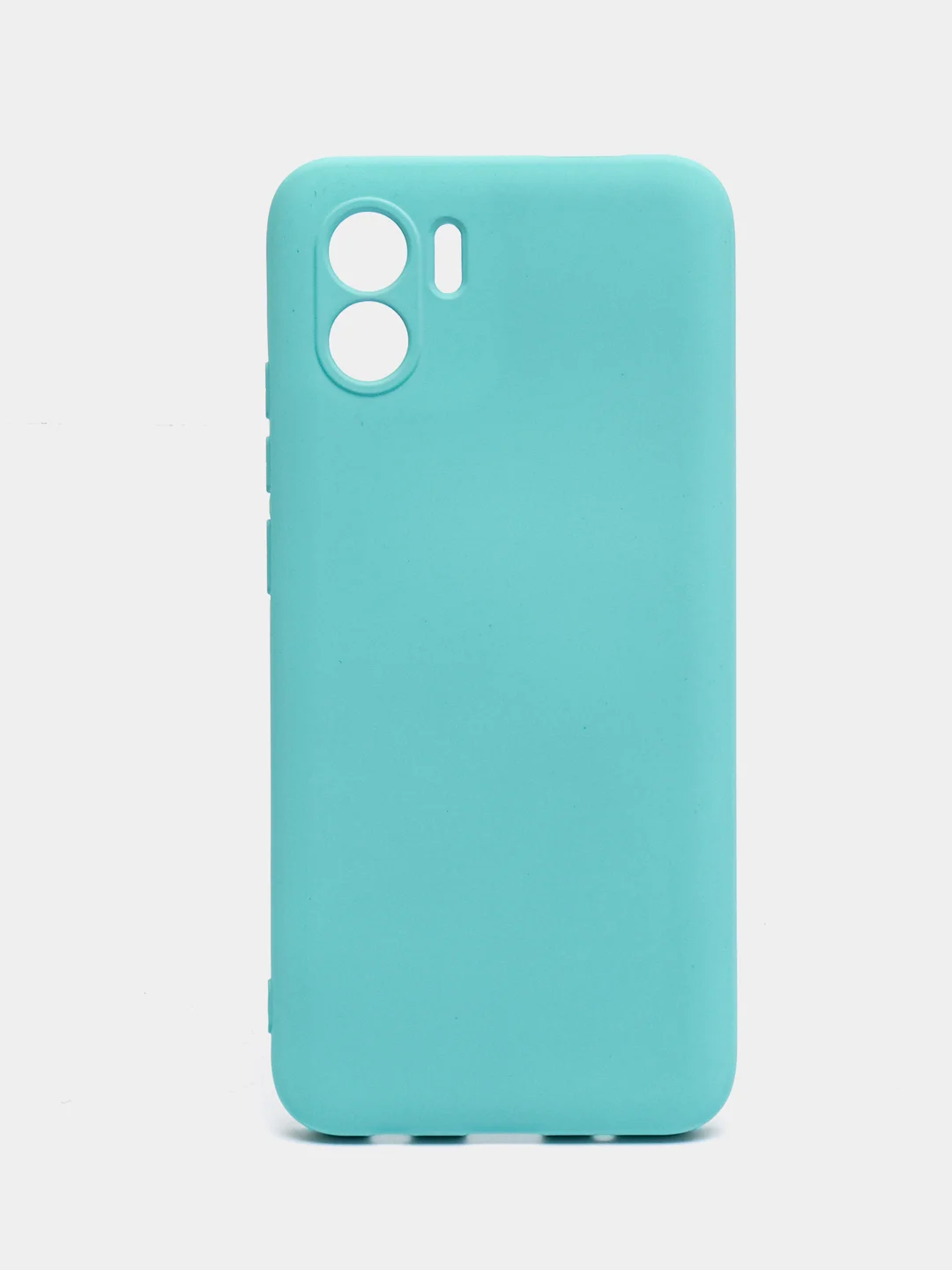 Тёмно-бирюзовый чехол Silicone Cover для Xiaomi Redmi A1 (Сяоми Редми А1), силиконовый