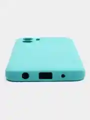 Тёмно-бирюзовый чехол Silicone Cover для Xiaomi Redmi A1 (Сяоми Редми А1), силиконовый