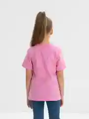 Конфетный футболка для девочек с принтом, 4-8 лет, хлопок