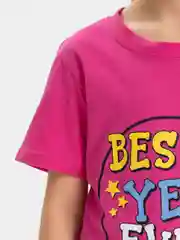 Красный футболка для девочек с принтом, 4-8 лет, хлопок