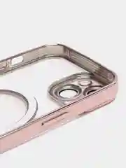 Пудровый чехол для телефона iPhone 15, 14, 13, 12, 11