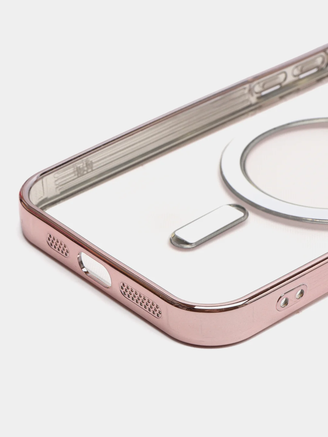 Пудровый чехол для телефона iPhone 15, 14, 13, 12, 11