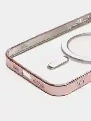 Пудровый чехол для телефона iPhone 15, 14, 13, 12, 11