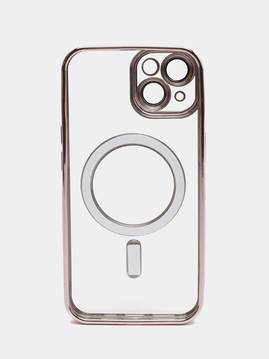 Пудровый чехол для телефона iPhone 15, 14, 13, 12, 11