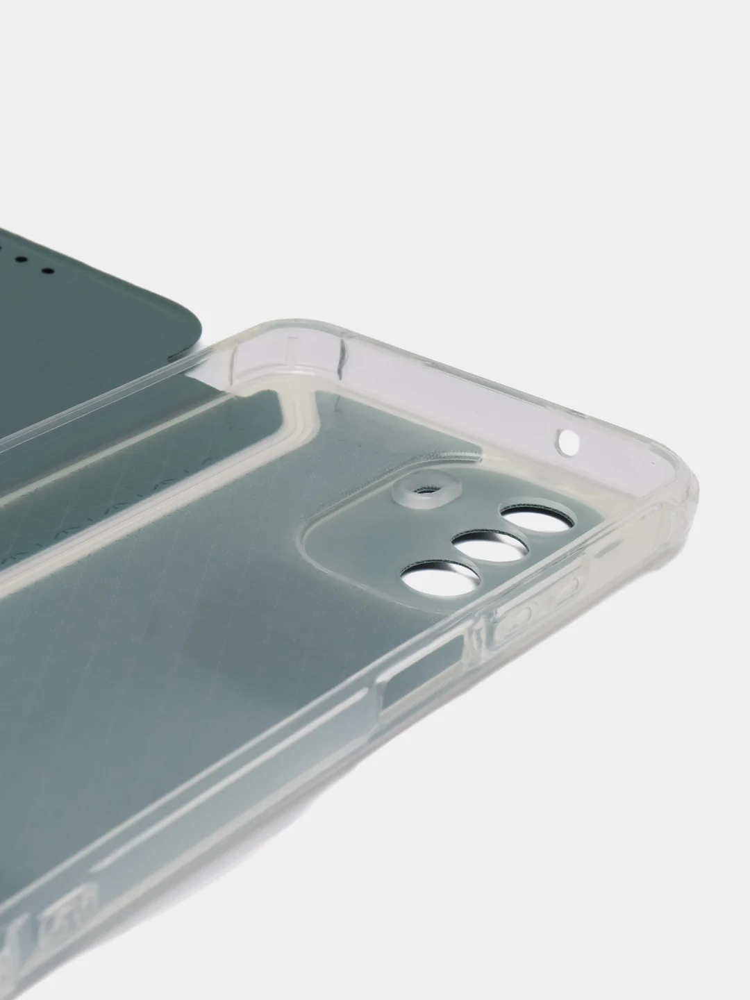 Зеленый чехол-книжка для HUAWEI nova Y71 / Y70 / Y70 Plus (Хуавей Нова у70 / у70 Плюс)