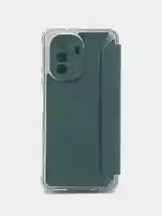 Зеленый чехол-книжка для HUAWEI nova Y71 / Y70 / Y70 Plus (Хуавей Нова у70 / у70 Плюс)