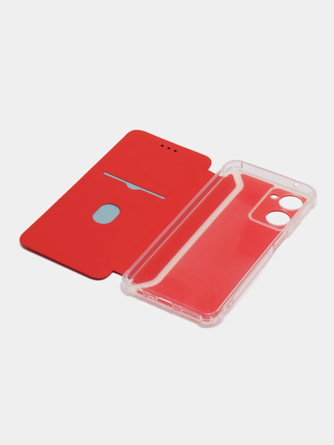 Красный чехол-книжка для Realme 10 4G