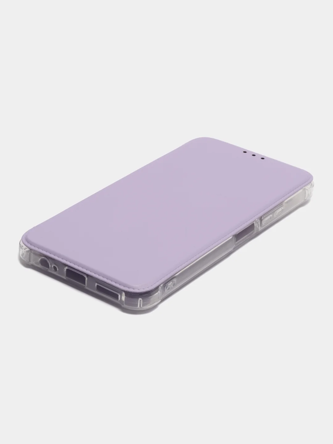 Сиреневый чехол-книжка для HUAWEI nova Y71 / Y70 / Y70 Plus (Хуавей Нова у70 / у70 Плюс)