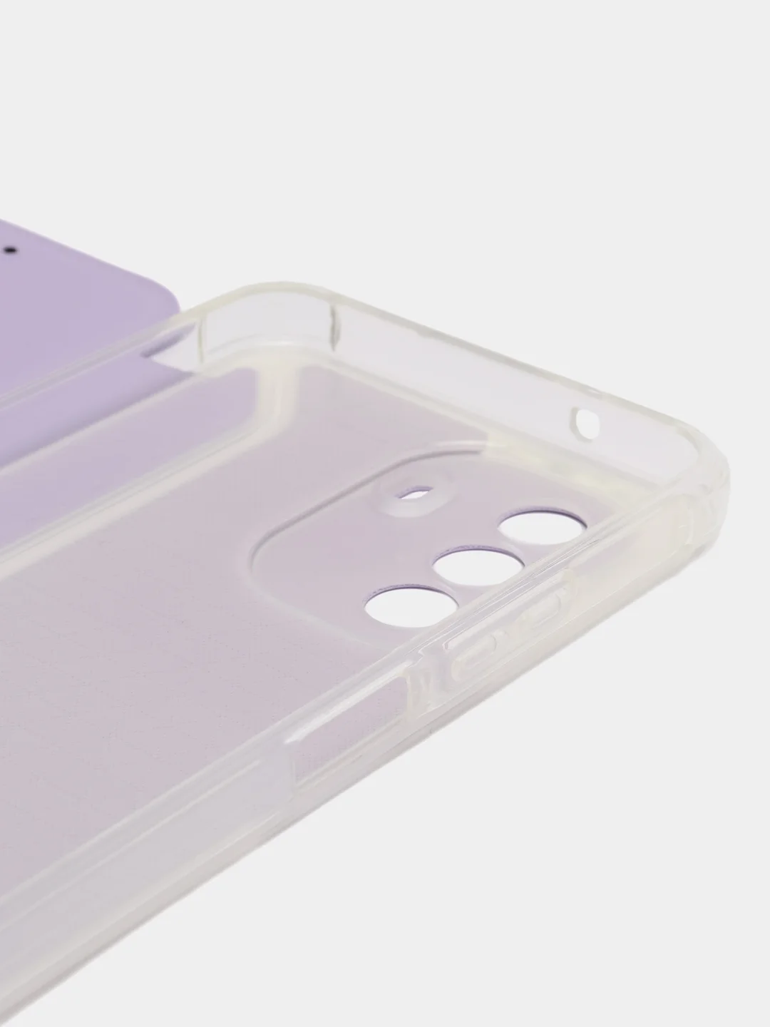 Сиреневый чехол-книжка для HUAWEI nova Y71 / Y70 / Y70 Plus (Хуавей Нова у70 / у70 Плюс)