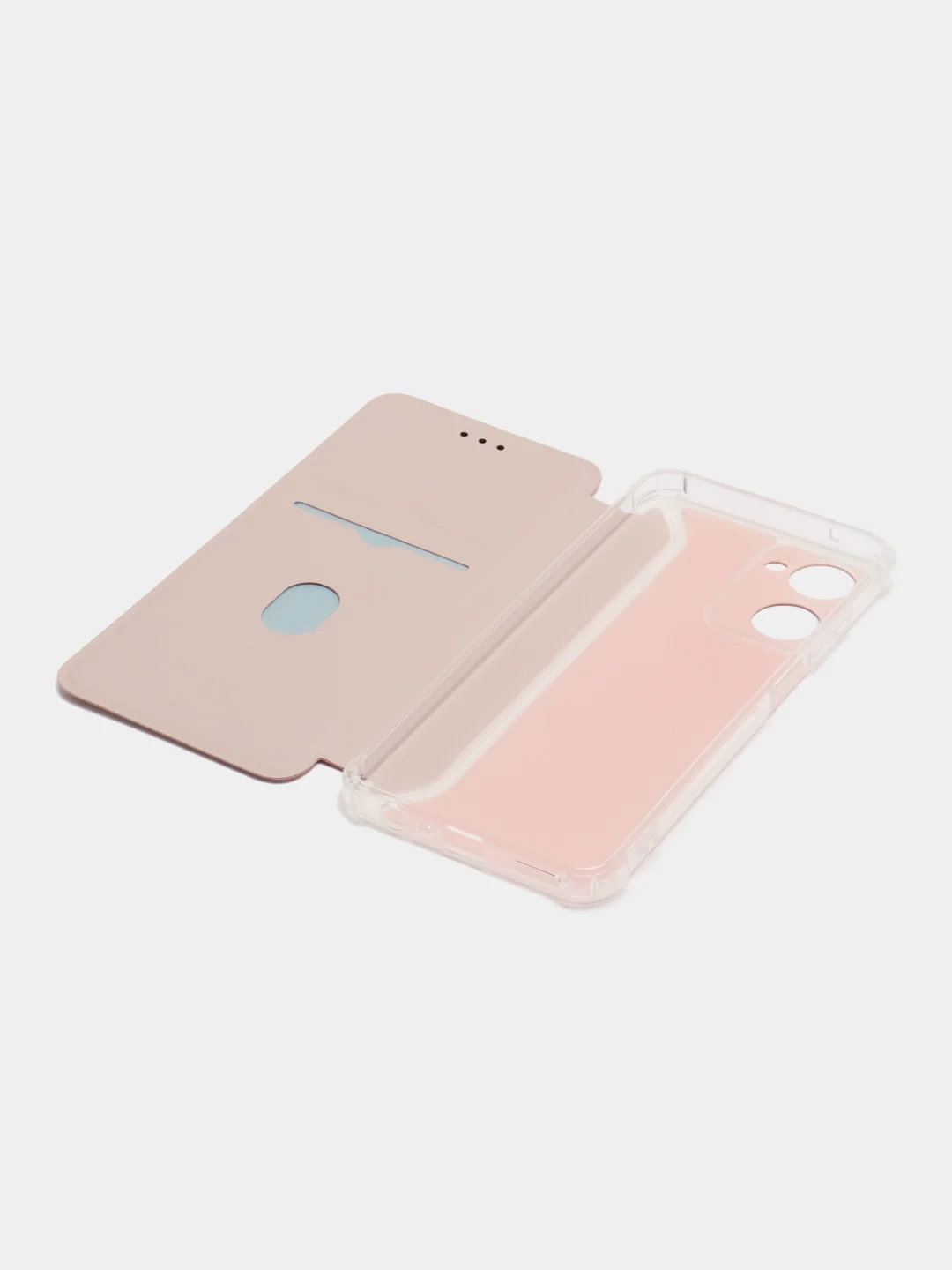 Розовый чехол-книжка для Realme 10 4G