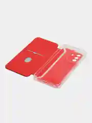 Красный чехол-книжка для HUAWEI nova Y71 / Y70 / Y70 Plus (Хуавей Нова у70 / у70 Плюс)