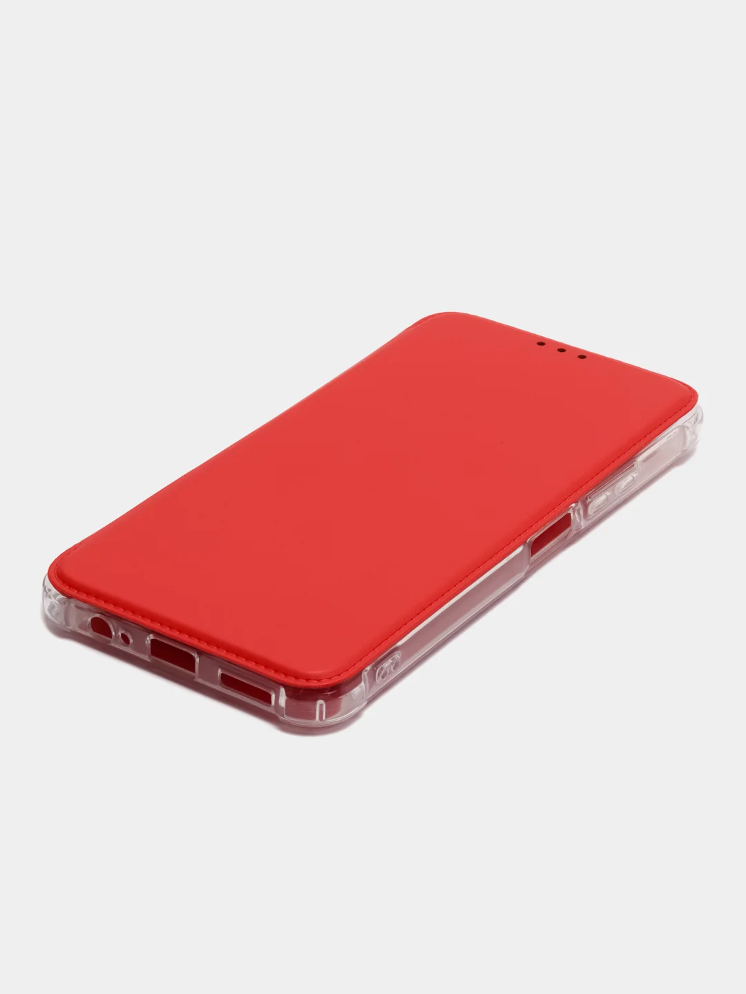 Красный чехол-книжка для HUAWEI nova Y71 / Y70 / Y70 Plus (Хуавей Нова у70 / у70 Плюс)