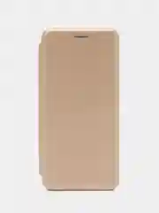 Золотой чехол-книжка для Honor 70 (Хонор 70)