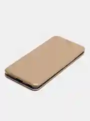 Золотой чехол-книжка для Honor 70 (Хонор 70)