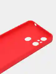 Красный силиконовый чехол для Itel A49 (Ител А49)