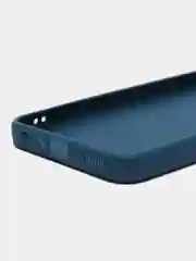 Синий чехол для Samsung Galaxy M33 (Самсунг М33) 5G, с защитой камеры, силиконовый