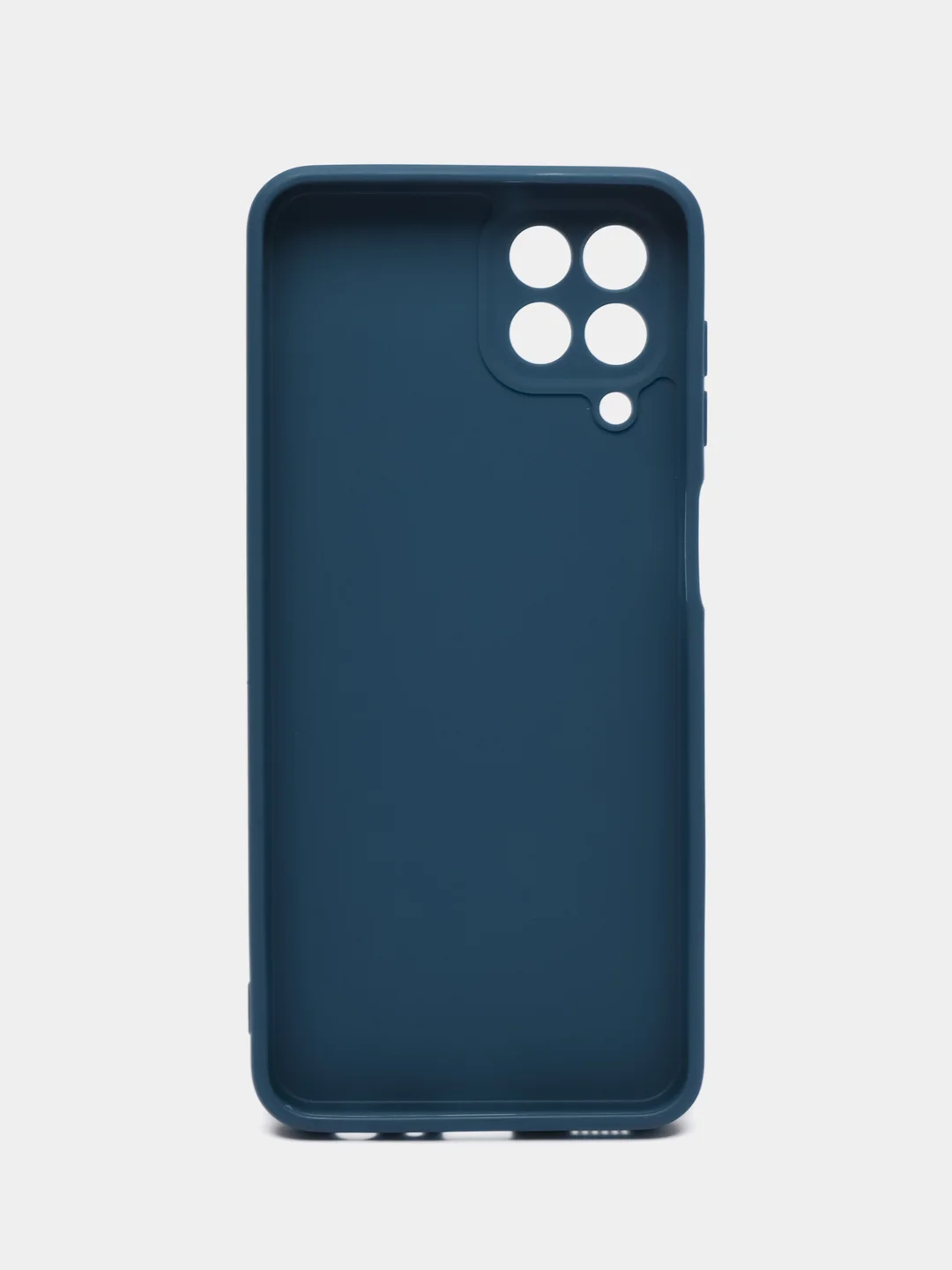 Синий чехол для Samsung Galaxy M33 (Самсунг М33) 5G, с защитой камеры, силиконовый