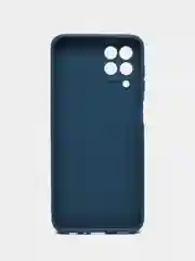 Синий чехол для Samsung Galaxy M33 (Самсунг М33) 5G, с защитой камеры, силиконовый