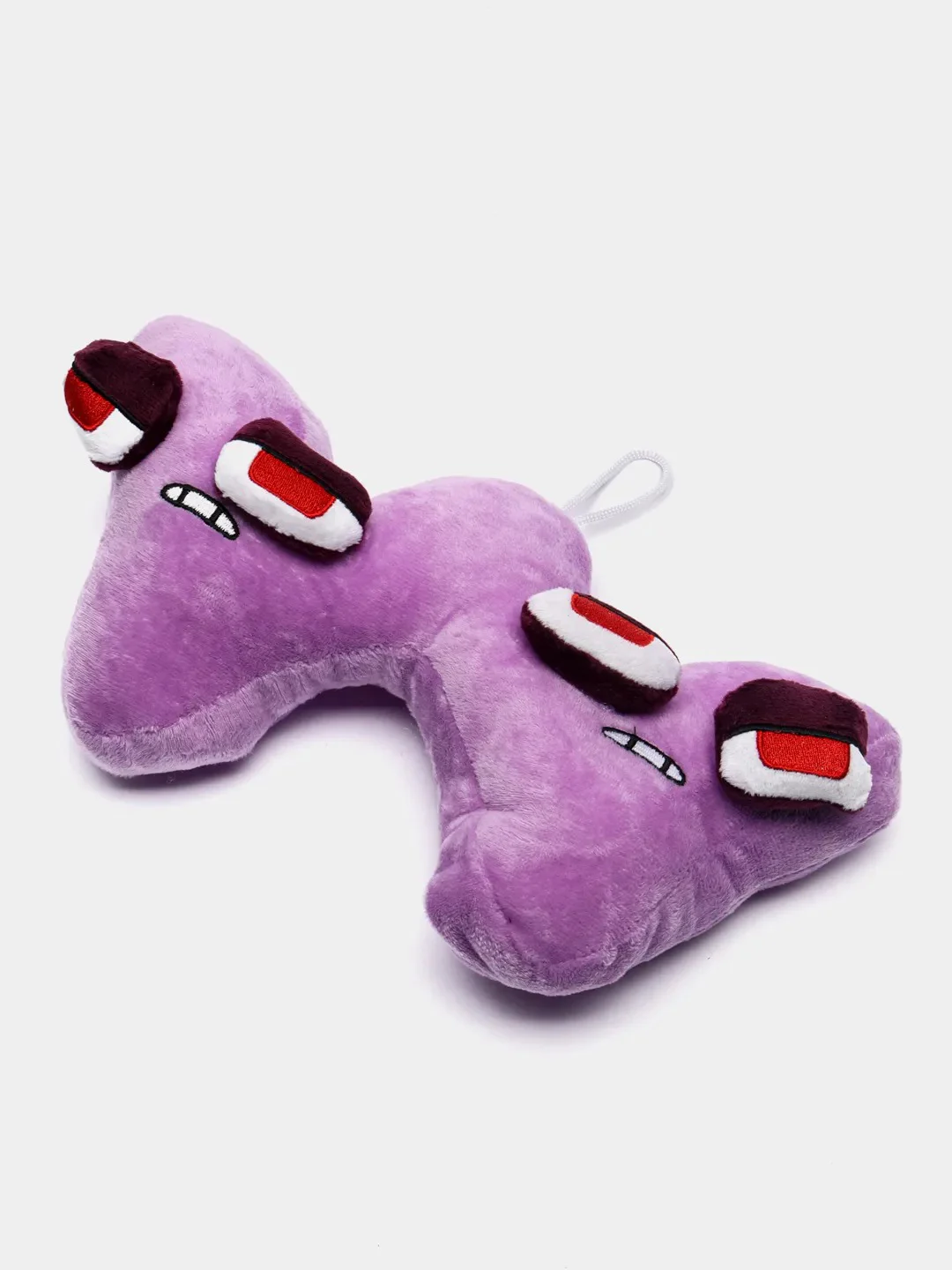 Фиолетовый алфавит лора, мягкая игрушка, английский язык