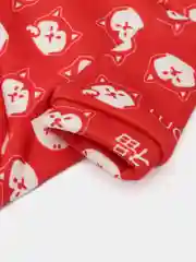 Красный толстовка-комбинезон для собак и кошек
