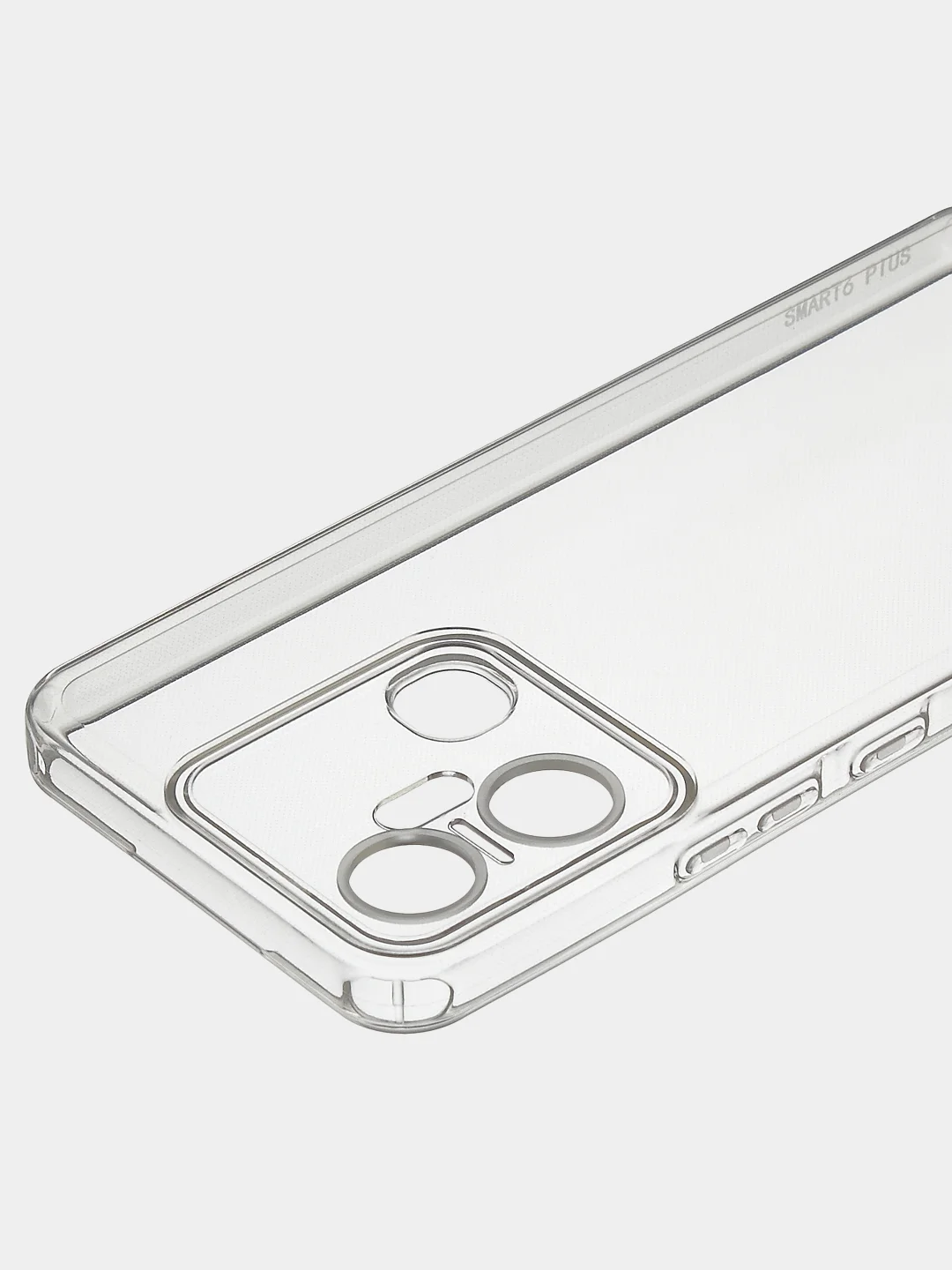 Чехол для Infinix Smart 6 Plus прозрачный силиконовый