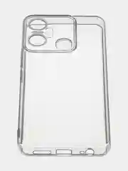 Чехол для Infinix Smart 6 Plus прозрачный силиконовый