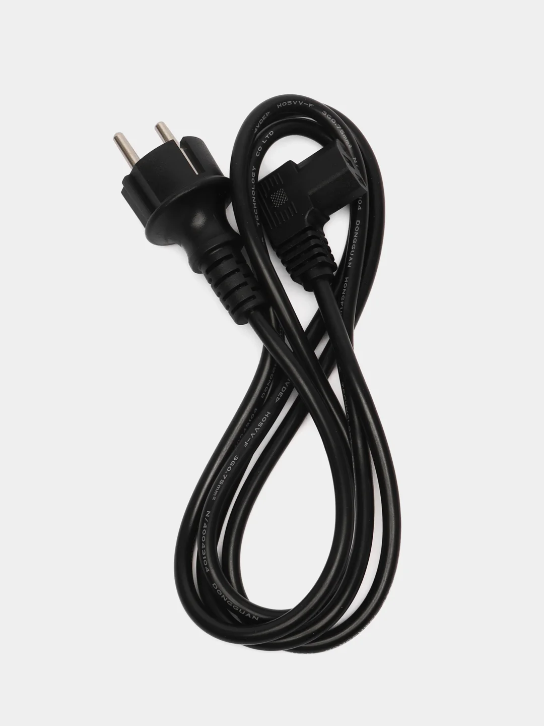 Кабель питания с заземлением, для компьютера, монитора, блока питания ...