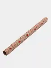 Алый бумага упаковочная, крафтовая, 50*70 см