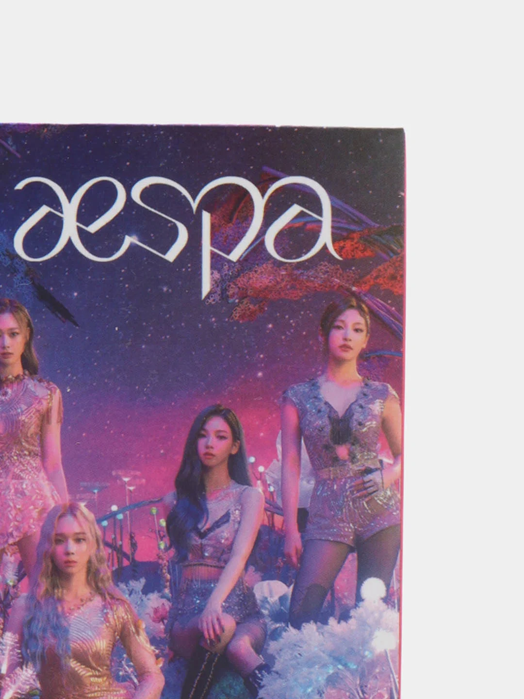 Розовый карточки K-POP группы AESPA, 30 штук