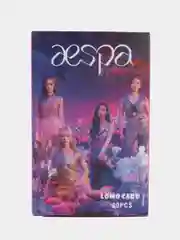 Розовый карточки K-POP группы AESPA, 30 штук