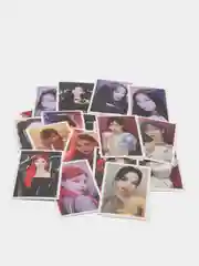 Розовый карточки K-POP группы AESPA, 30 штук
